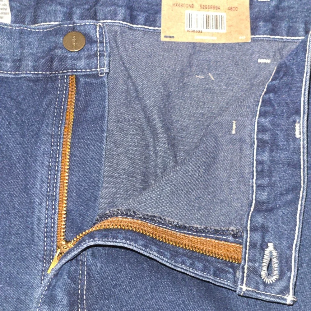 Carhartt B13 DST Mens Loose Original Fit Work Dungaree Jeans Dark Wash 54x30 NWT